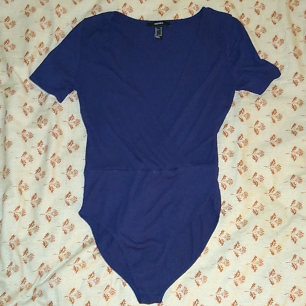 Navy Blue Bodysuit